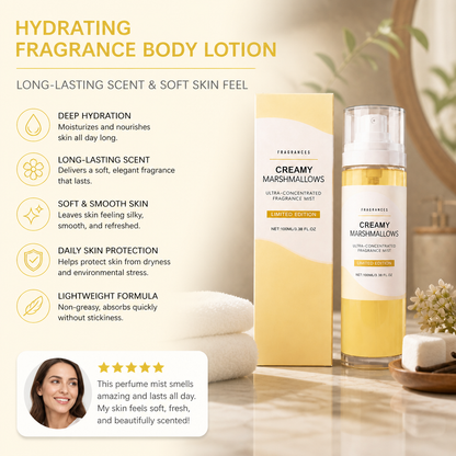 Hydrating Fragrance Body Lotion – Long-Lasting Scent & Soft Skin Feel