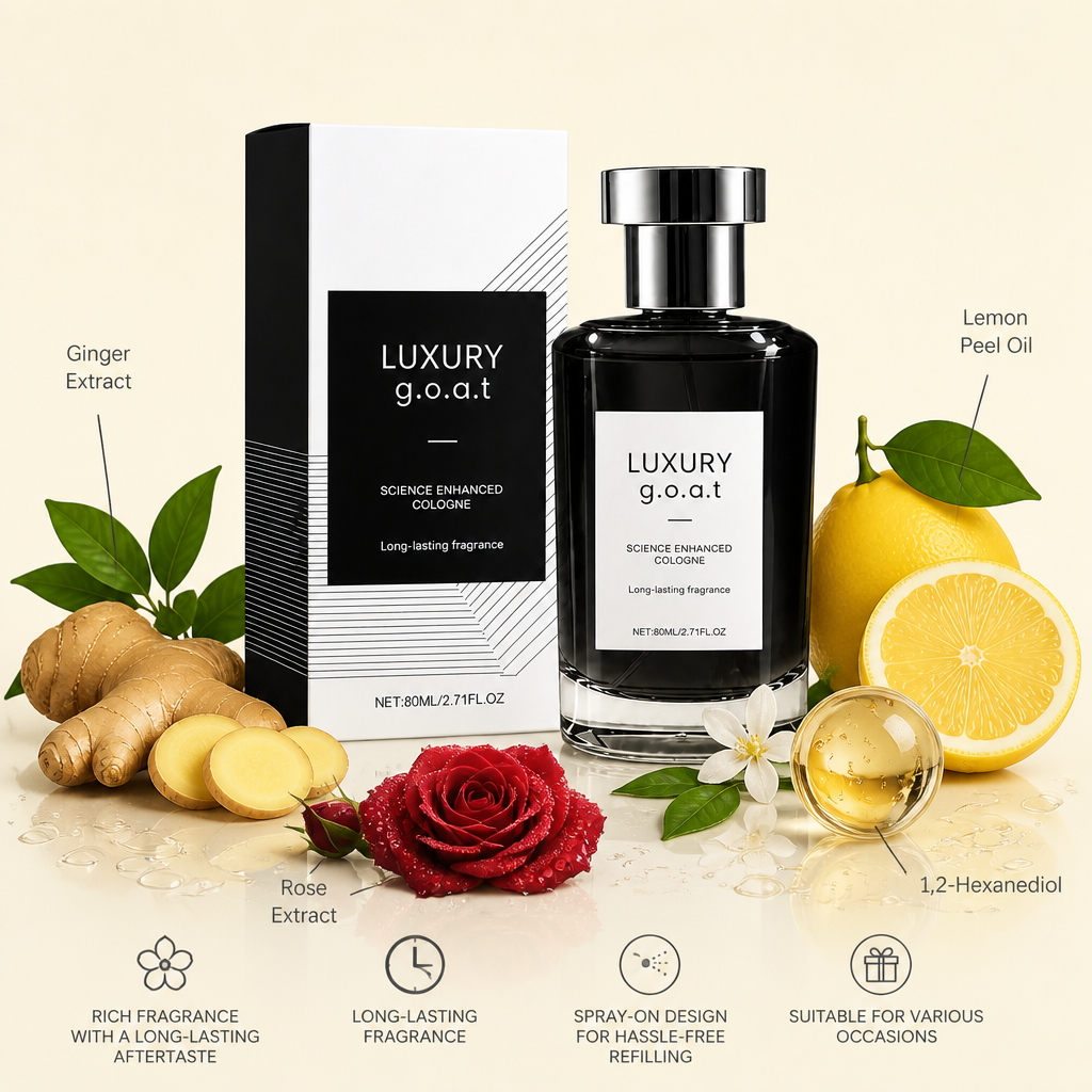 Citrus Ginger Fragrance Cologne – Fresh Long-Lasting Scent For Everyday Wear