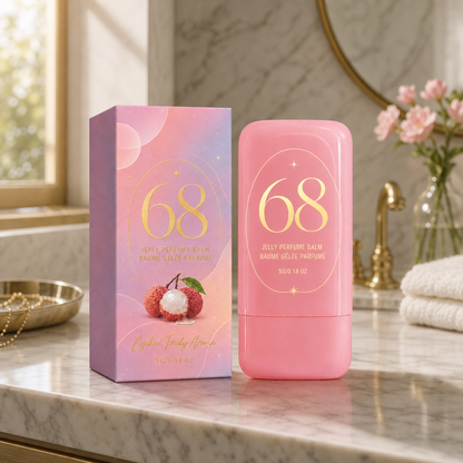 Lychee Solid Perfume Balm – Fresh Fruity Scent for On-the-Go Touch-Ups