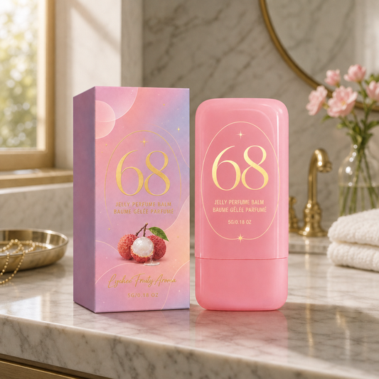 Lychee Solid Perfume Balm – Fresh Fruity Scent for On-the-Go Touch-Ups