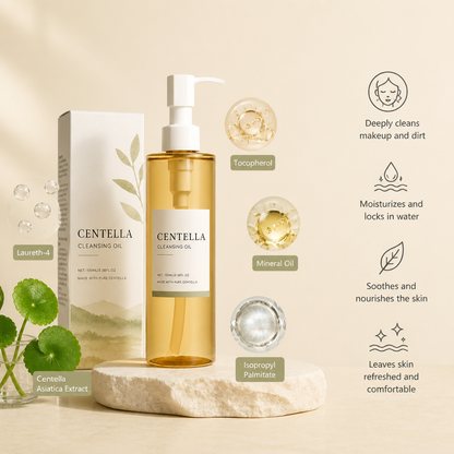 Centella Cleansing Oil – Gentle Makeup Removal For Smooth Skin