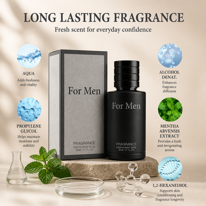 Men's Long Lasting Fragrance Spray – Fresh Scent For Everyday Confidence