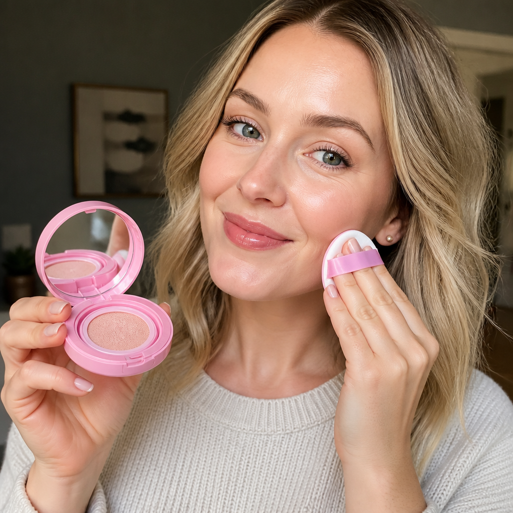 2-In-1 Cushion Powder Foundation – Lightweight Smooth Matte Finish
