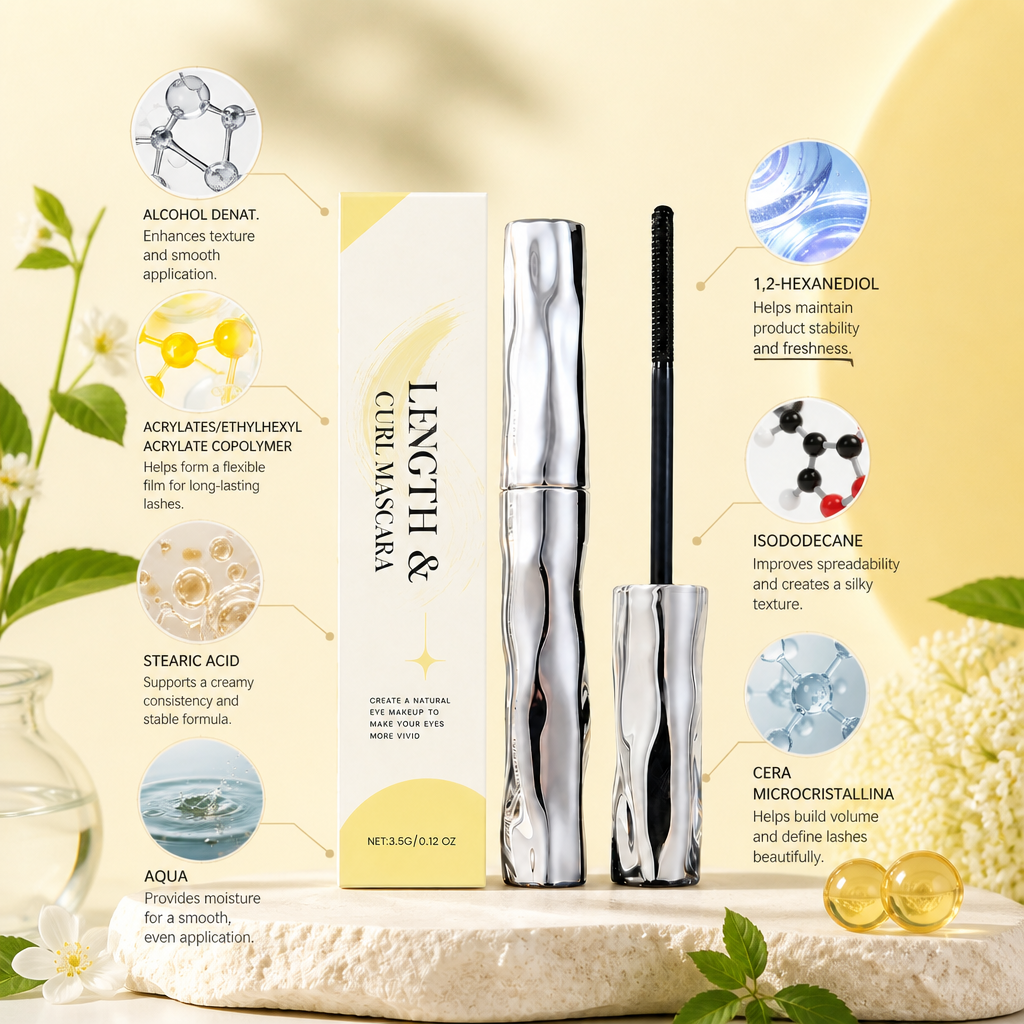 Lengthening & Volumizing Mascara – Defined Lashes With Fuller-Looking Volume