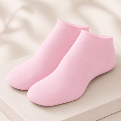 Silicone Gel Moisturizing Spa Socks for Dry & Cracked Feet