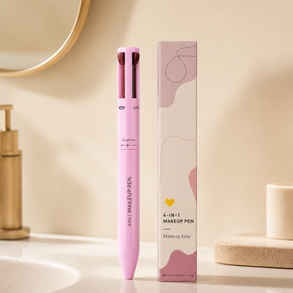 4-in-1 Makeup Pen – Eyeliner, Highlighter, Lip Liner & Brow Liner