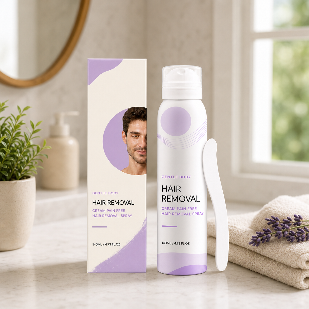 Pain-Free Man Hair Removal Cream – Gentle Formula for Sensitive Skin