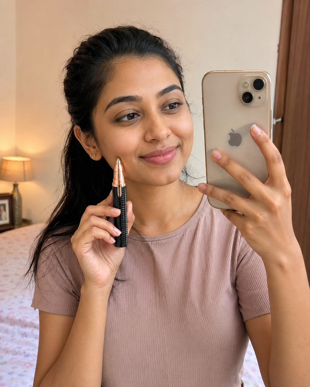Beauty Kiwi community member using the Natural Brows Stamp Kit