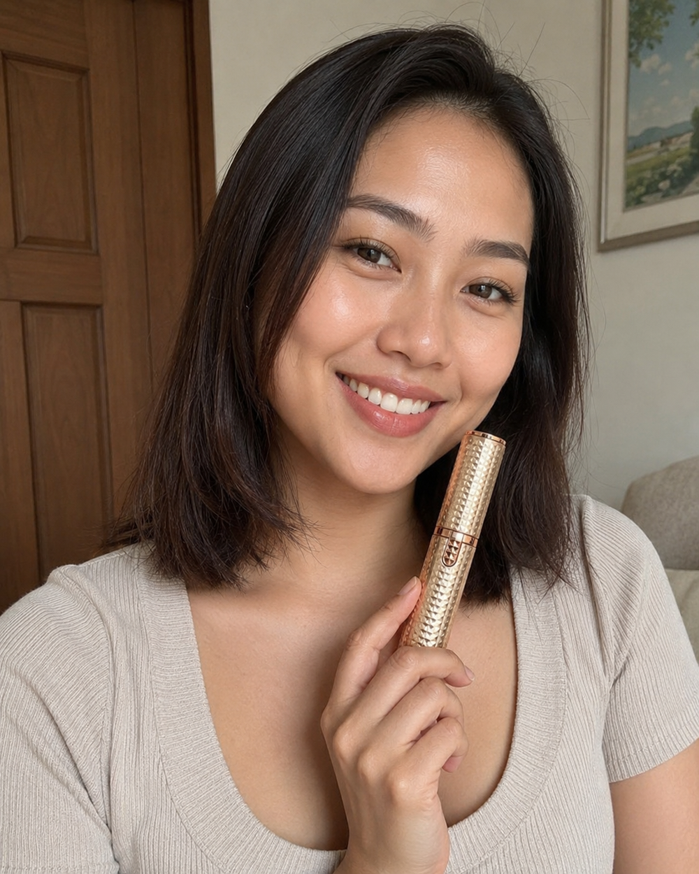 Beauty Kiwi community member using the Natural Brows Stamp Kit