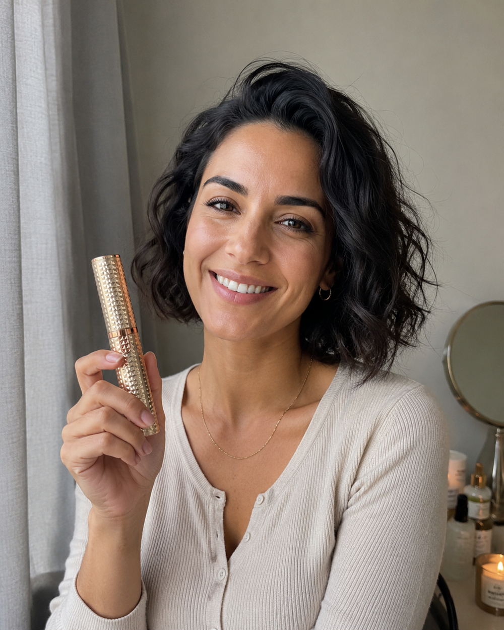 Beauty Kiwi community member using the Natural Brows Stamp Kit