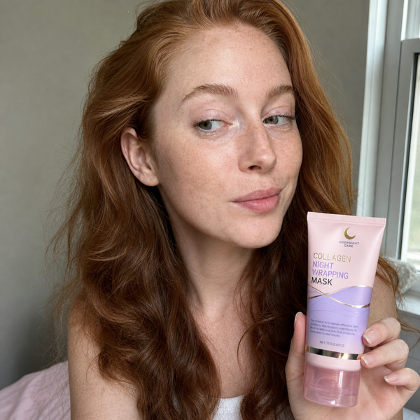 Customer skin before using Beauty Kiwi Multi Balm Calcium Volume