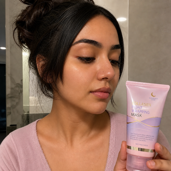 Customer skin before using Beauty Kiwi Multi Balm Calcium Volume