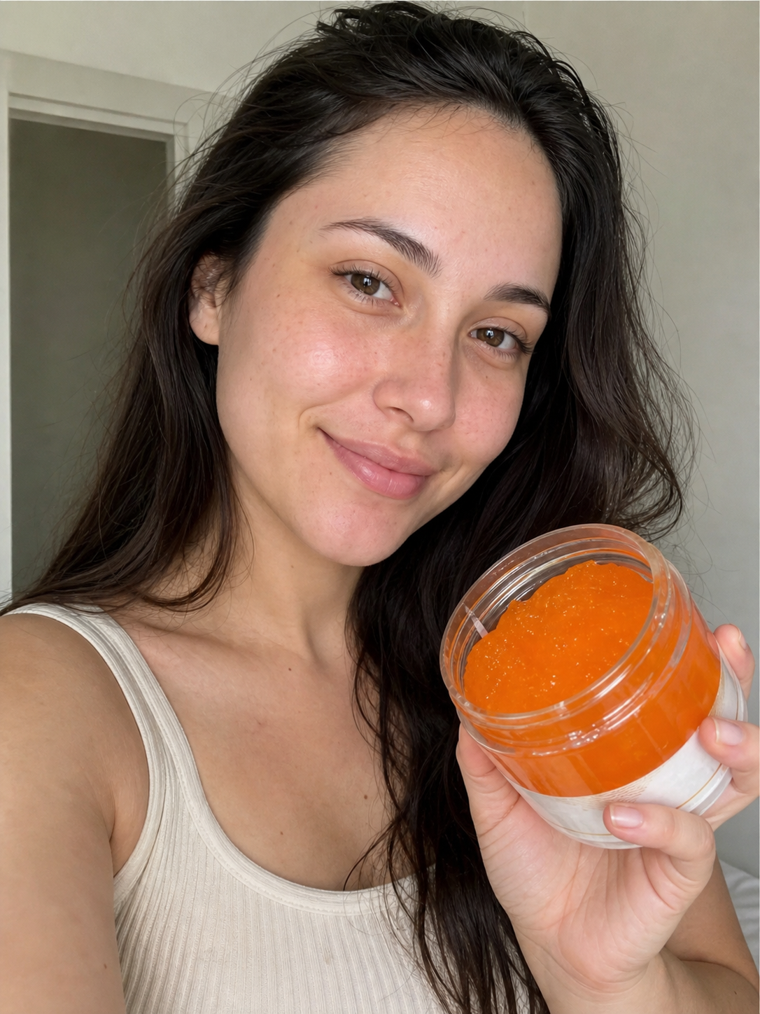 Beauty Kiwi community member sharing a Cryo Thermo Firming Gold Gel body-care routine