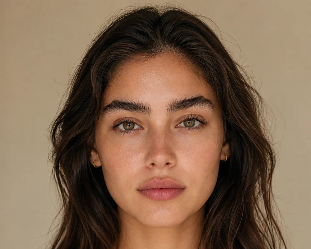 Customer before using the featured Beauty Kiwi product