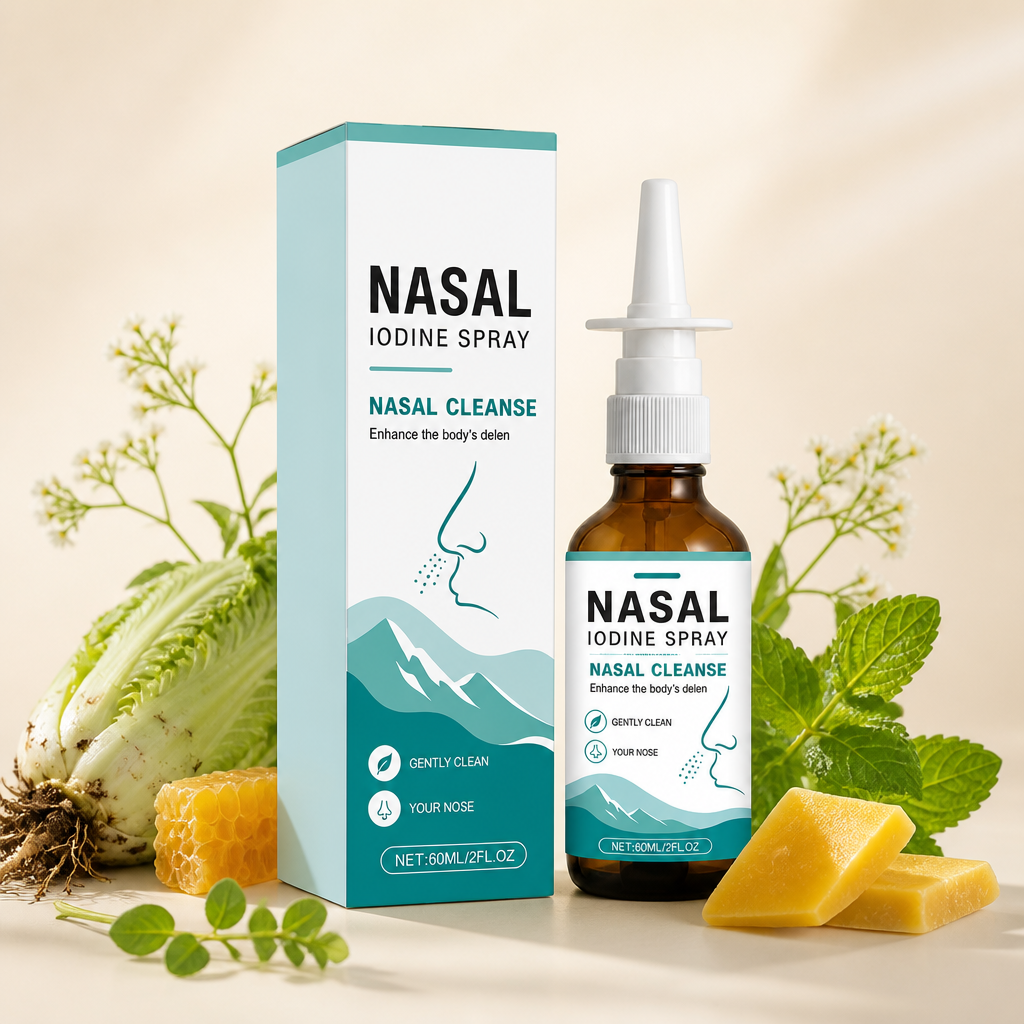 Iodine Nasal Spray – Gentle Daily Cleanse for a Refreshed Feeling