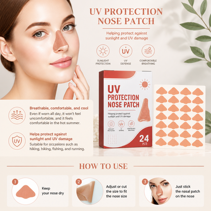 UV Protection Nose Patches – Comfortable Daily Sun Coverage