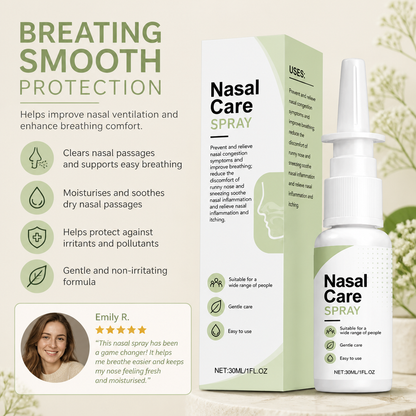 Gentle Nasal Care Spray – Refreshes and Moisturises Dry Nasal Passages