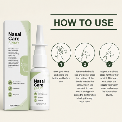 Gentle Nasal Care Spray – Refreshes and Moisturises Dry Nasal Passages