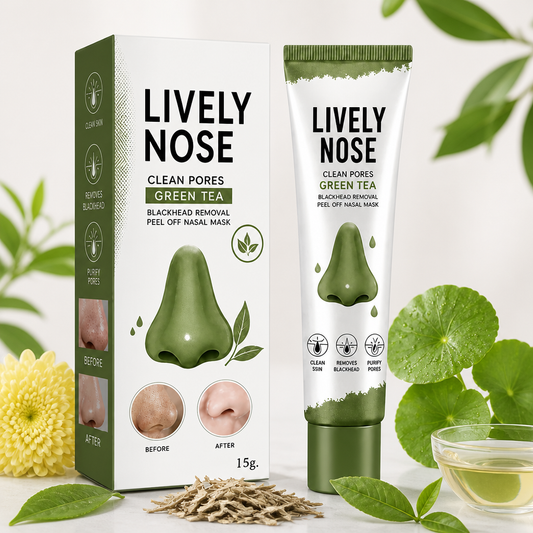 Green Tea Peel-Off Nose Mask – Clarifying Care for Cleaner-Looking Pores
