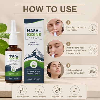 Mineral Nasal Cleansing Spray – Gentle Daily Care for Fresh Comfort