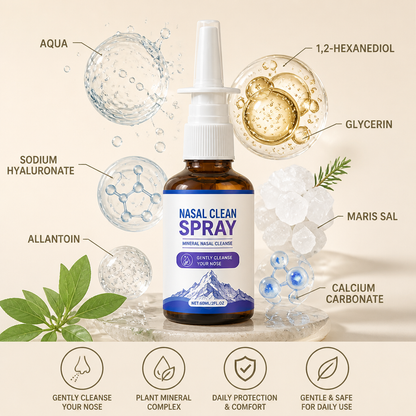 Mineral Nasal Cleansing Spray – Gentle Refreshing Care for Daily Comfort