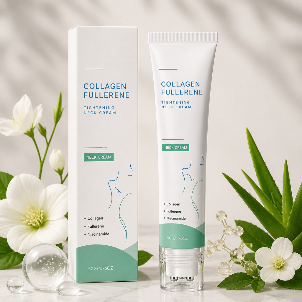 Collagen Neck Cream Roller – Hydrating Care for Smooth-Looking Skin