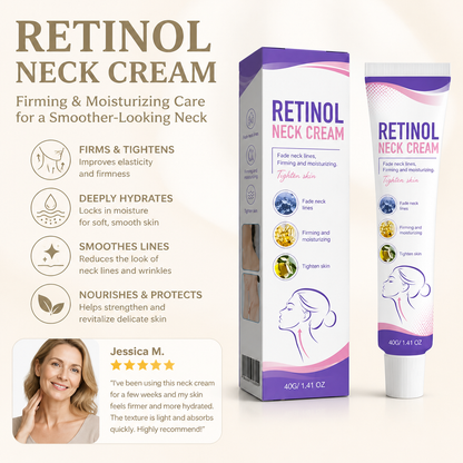 Retinol Neck Cream – Hydrating Formula for a Smoother-Looking Neck