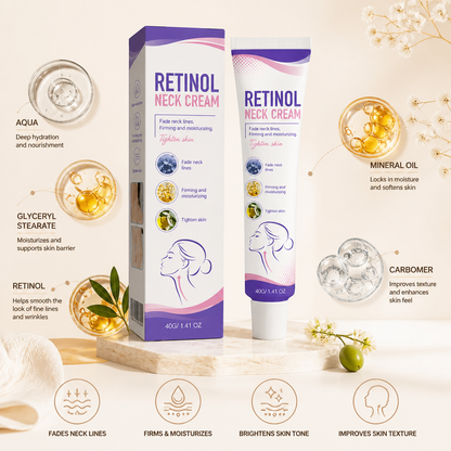 Retinol Neck Cream – Hydrating Formula for a Smoother-Looking Neck