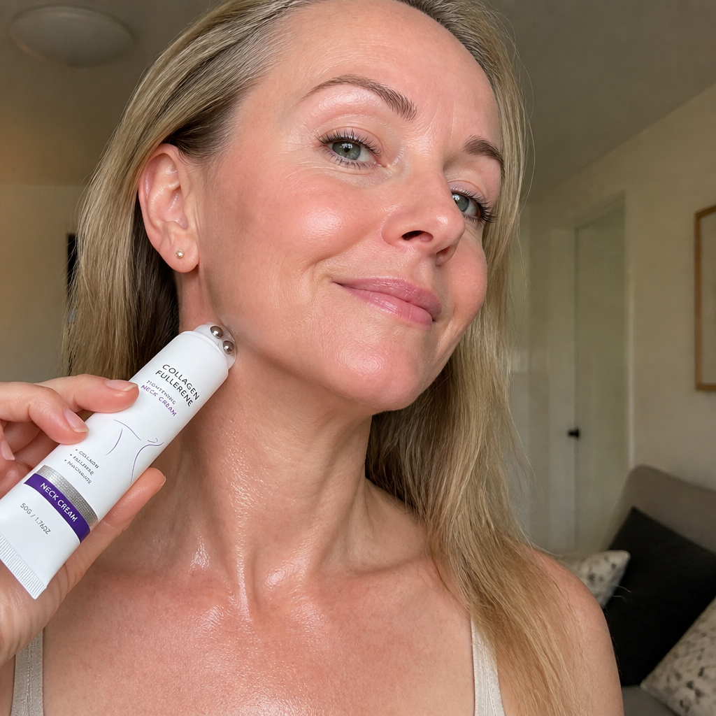 Collagen Neck Roller Serum – Hydrating Formula for a Smoother Neck