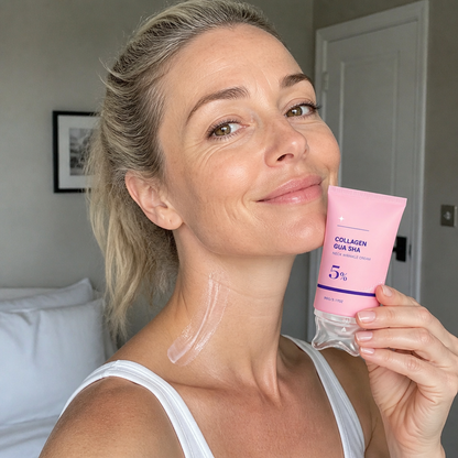 Collagen Neck Cream with Massage Applicator – Hydrates & Smooths Neck Skin