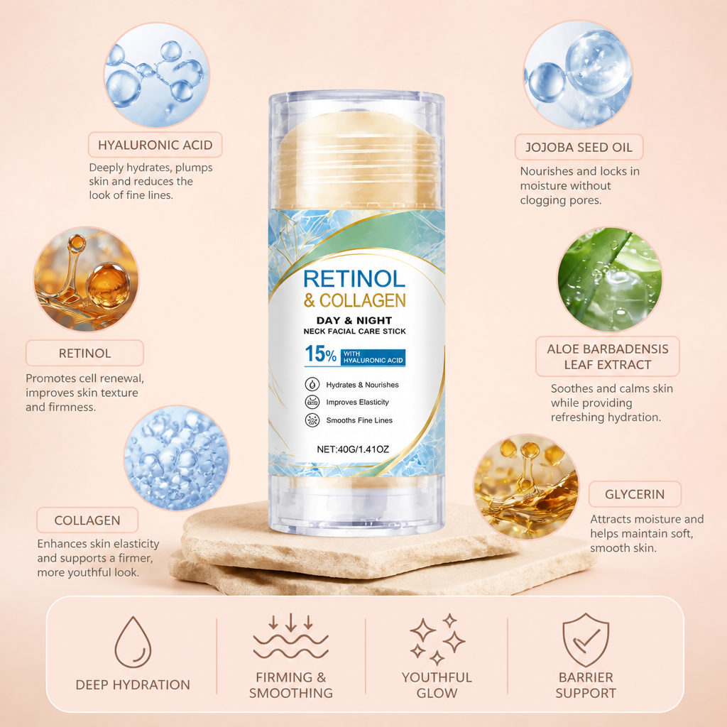 Retinol Collagen Repair Stick – Hydrating Care for Smoother-Looking Skin