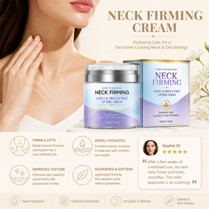 Neck Firming Cream – Hydrating Care for a Smoother-Looking Neck & Décolletage