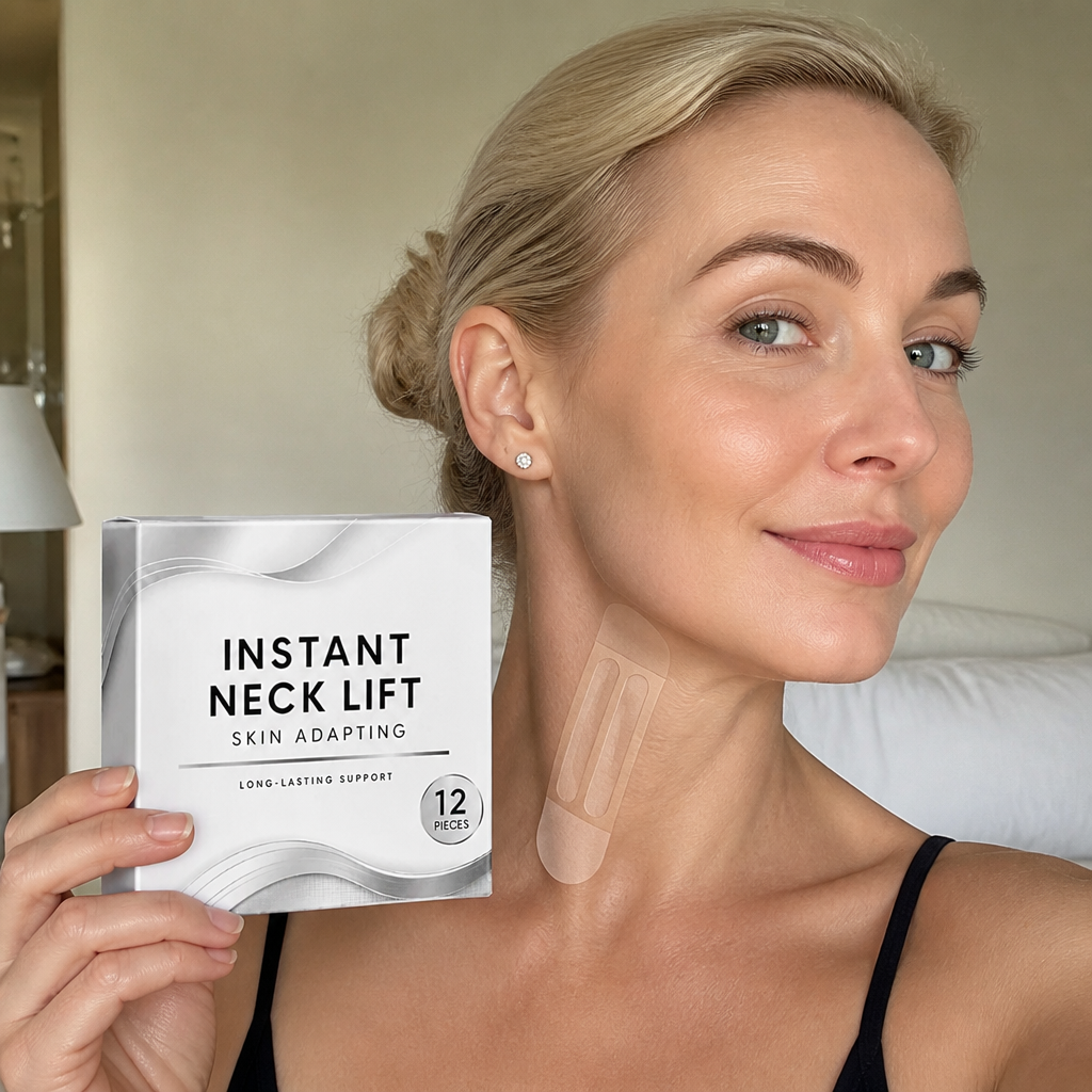 Invisible Neck Lift Tape – Discreet Adhesive Patches for a Firmer Look