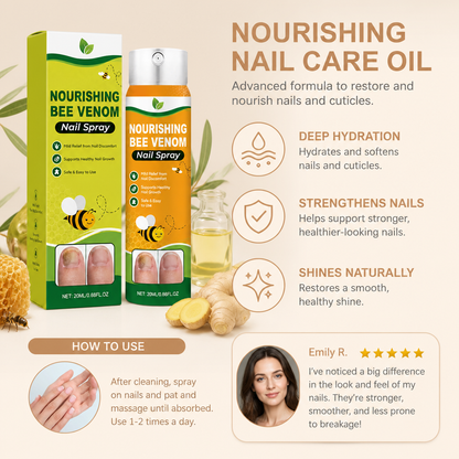 Nourishing Nail Care Oil – Hydrating Formula for Healthy-Looking Nails & Cuticles