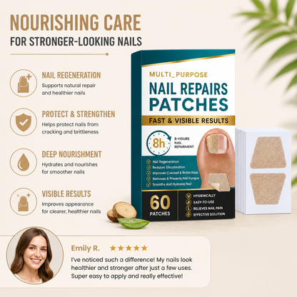 Nail Repair Patches – Nourishing Care For Stronger-Looking Nails