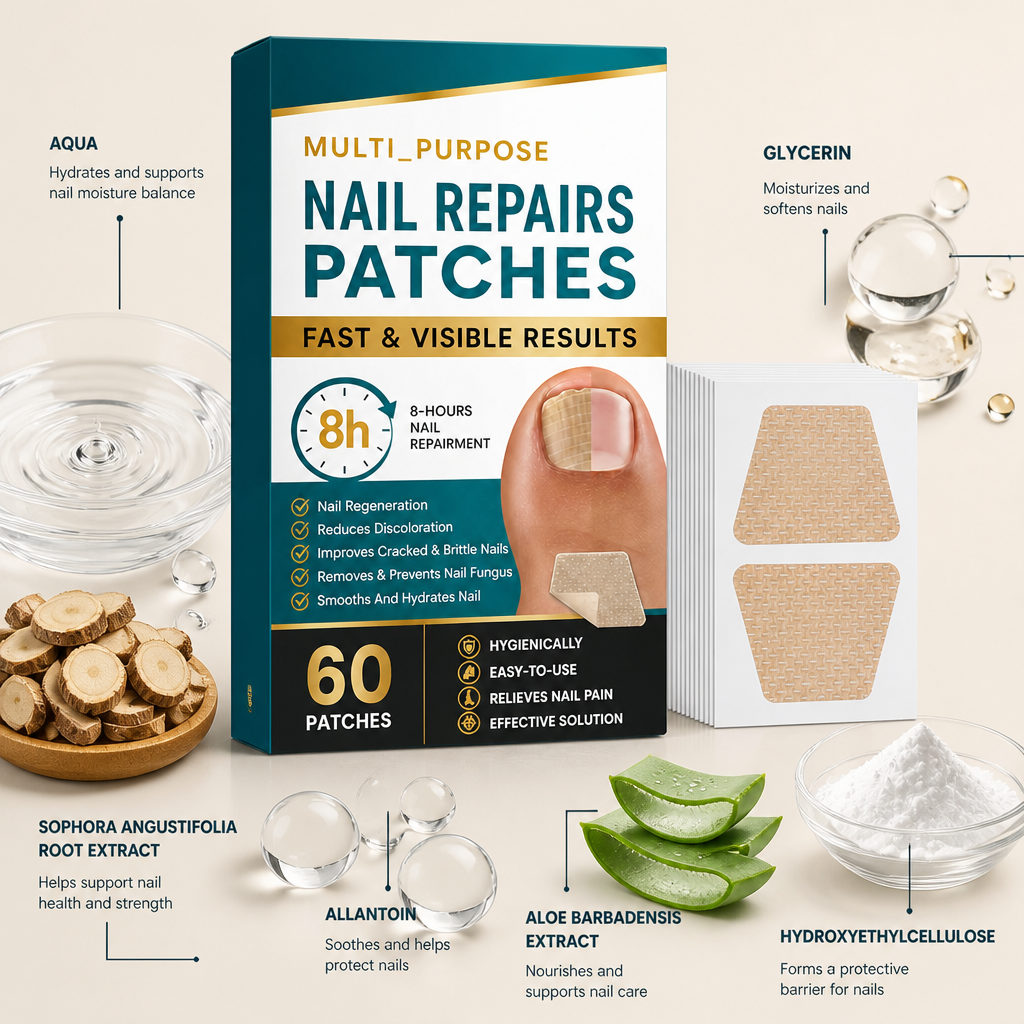 Nail Repair Patches – Nourishing Care For Stronger-Looking Nails