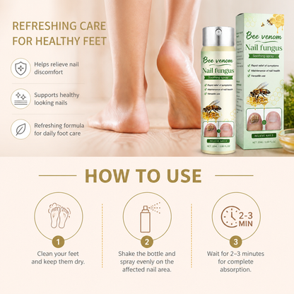 Foot Care Spray – Refreshing Formula for Comfortable Feet & Nail Care