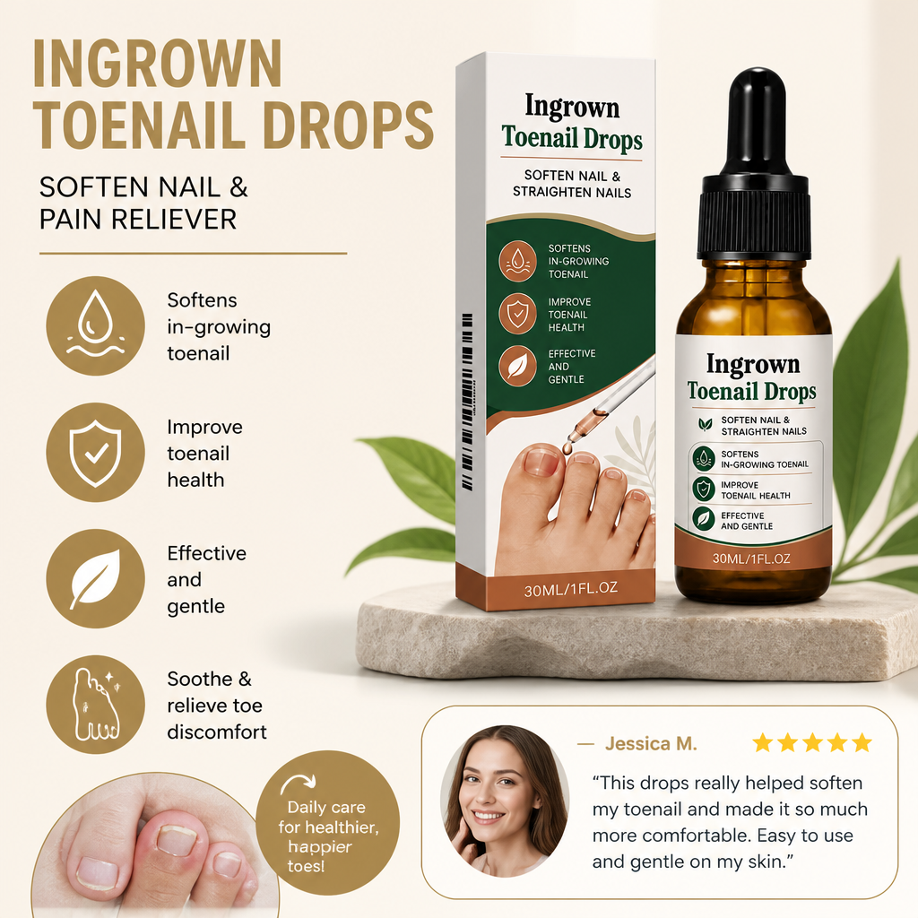 Gentle Toenail Care Drops – Soothing Formula For Comfortable Nail Care