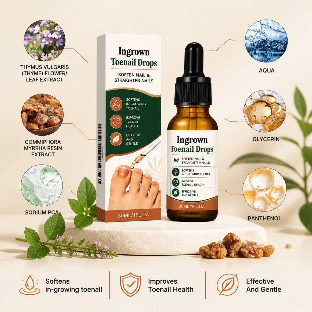 Gentle Toenail Care Drops – Soothing Formula For Comfortable Nail Care