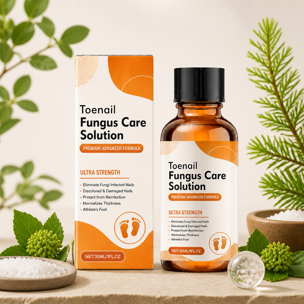 Nail Care Solution – Nourishing Formula for Healthy-Looking Toenails