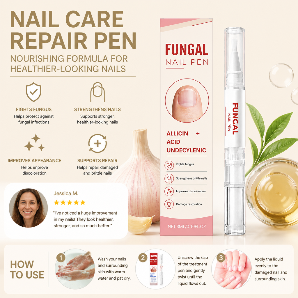 Nail Care Repair Pen – Nourishing Formula For Healthier-Looking Nails