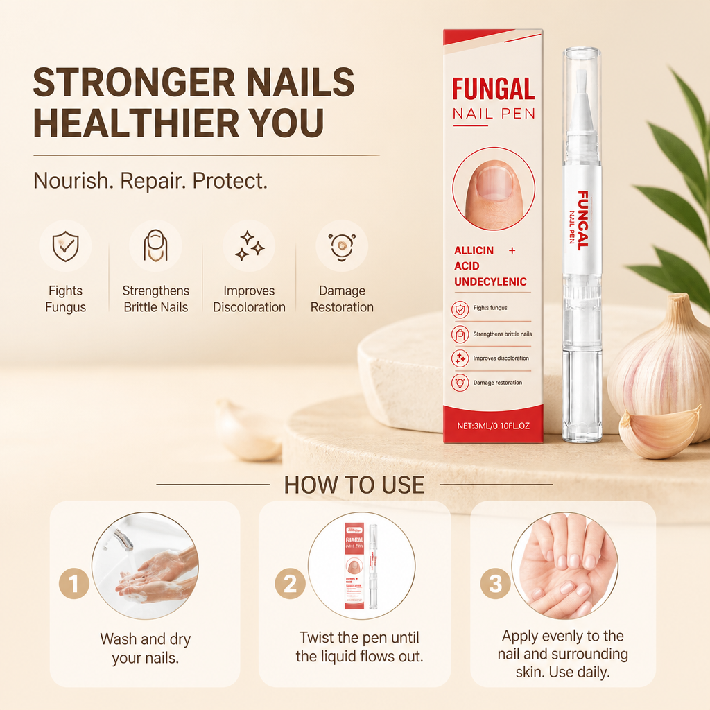Nail Care Repair Pen – Nourishing Formula For Healthier-Looking Nails