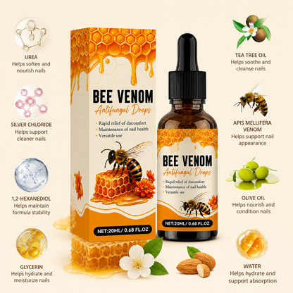 Bee Venom Nail Care Drops – Nourishing Formula For Healthy-Looking Nails