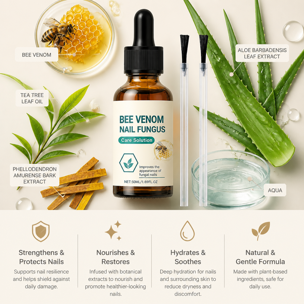 Nourishing Toenail Care Treatment – Hydrating Formula for Smooth-Looking Nails