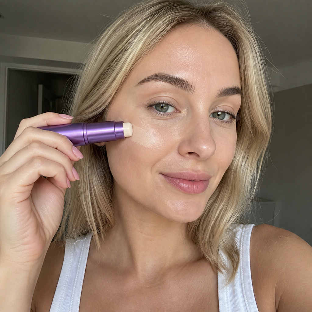 Foundation Stick With Brush – Smooth Natural Coverage For Everyday Makeup