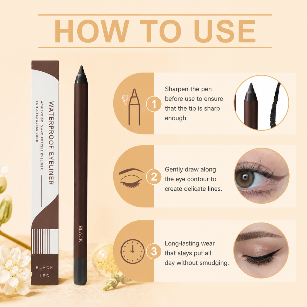 Waterproof Precision Eyeliner Pen – Smooth Lines With Long-Lasting Wear