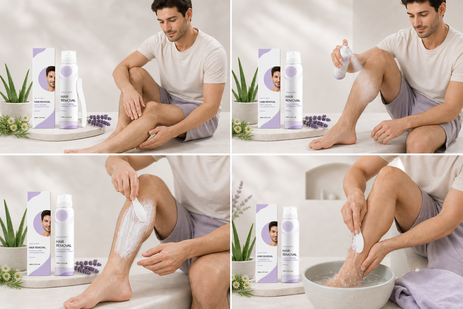 Step-by-step Beauty Kiwi Multi Balm Calcium Volume routine
