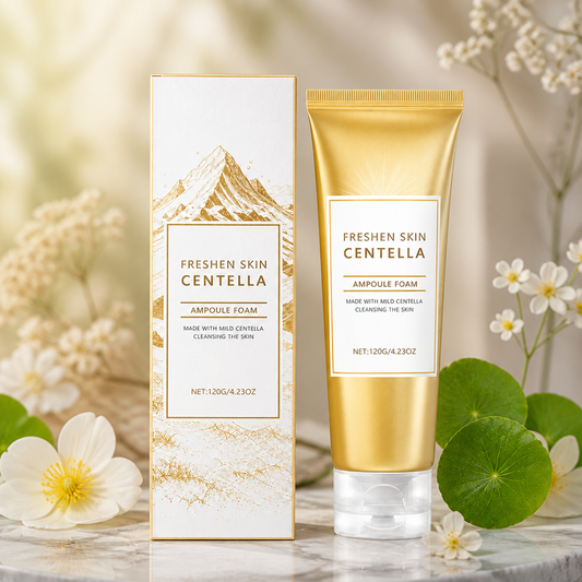 Centella & Hyaluronic Facial Cleanser – Gentle Deep Cleansing Foam