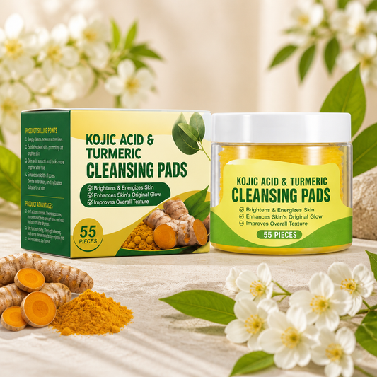 Turmeric & Kojic Brightening Facial Cleansing Bar for Radiant Skin