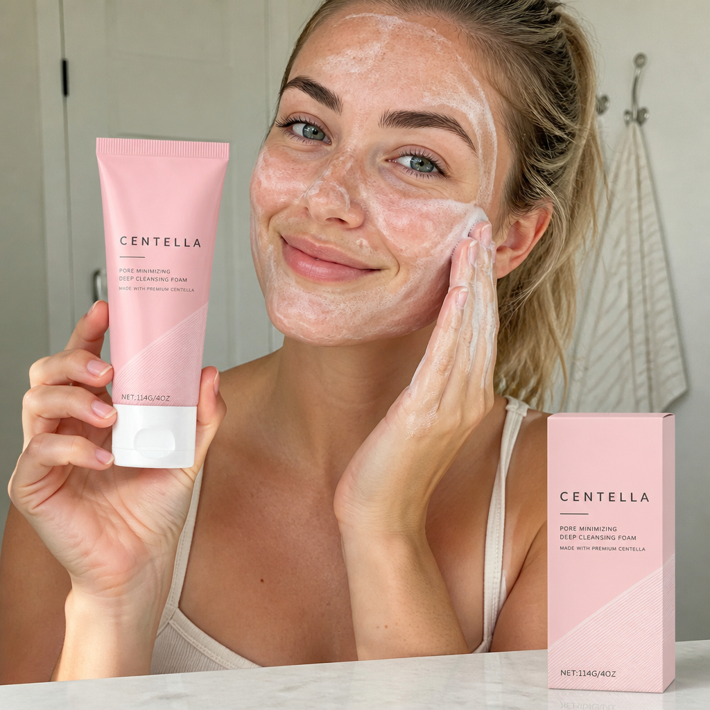 Papaya & Centella Foaming Facial Cleanser for Fresh, Clear-Looking Skin